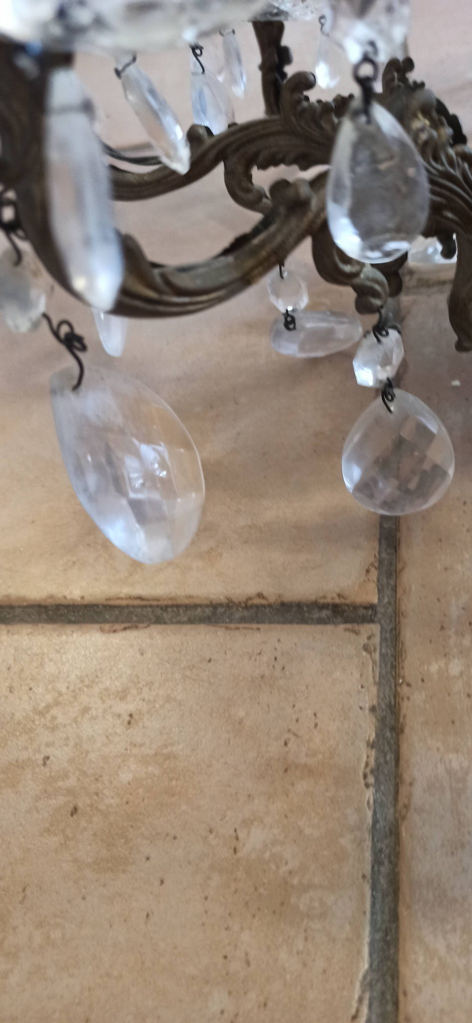 Tassel chandelier