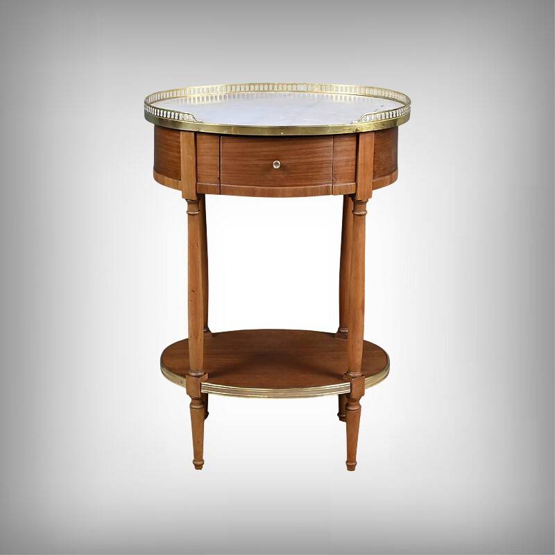 Mahogany coffee table, Louis XVI style – 2nd half of the 19th century