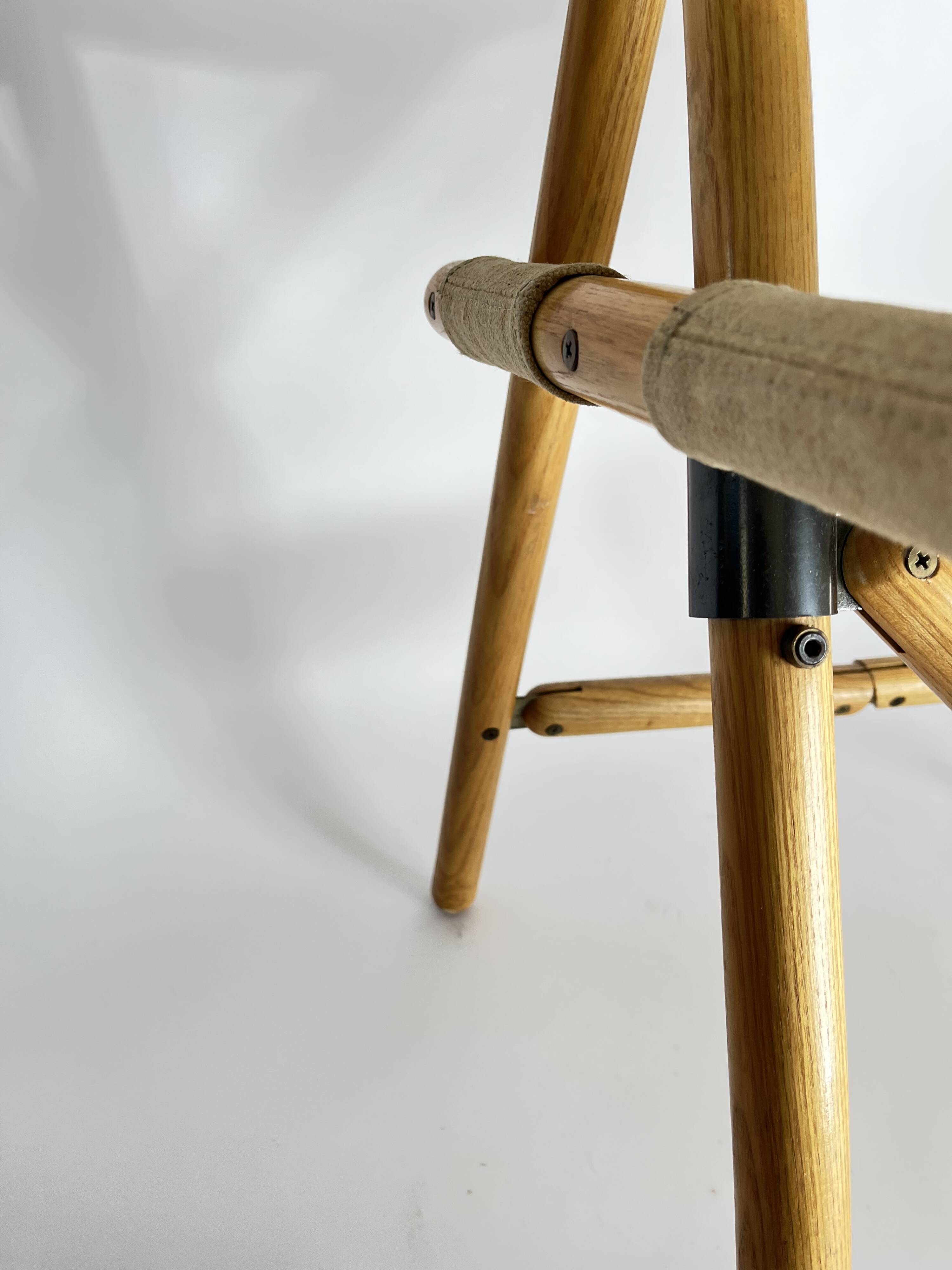 Vintage iconic "Navy" Chair by Sergio Asti for Zanotta, Italy, 1960s