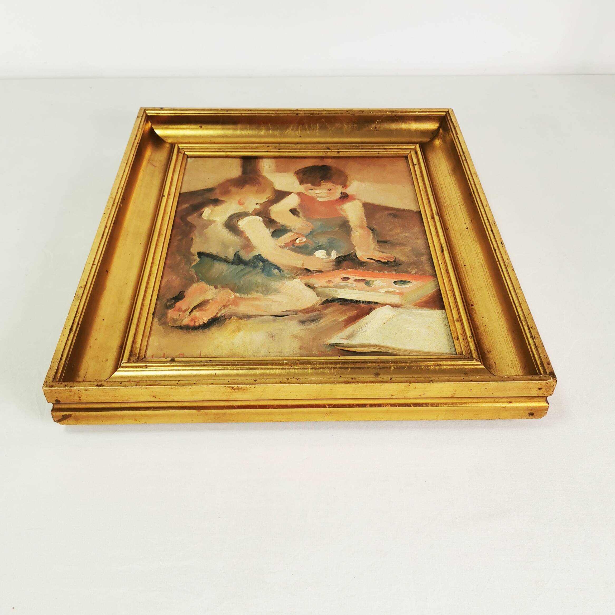 Obraz olejny, Carl Gustav Ludvig Jacobsen, Dania, (1890-1957)