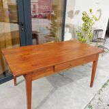Cherry farm table 19th -1m50