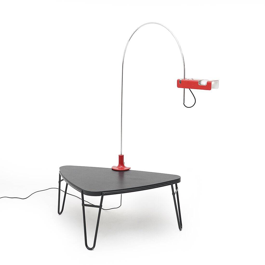 Spider Clamp table lamp by Joe Colombo for Oluce, 1960s