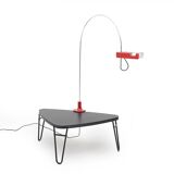 Spider Clamp table lamp by Joe Colombo for Oluce, 1960s