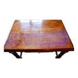 Rectangular oak table