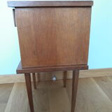 Bedside night table in Scandinavian style