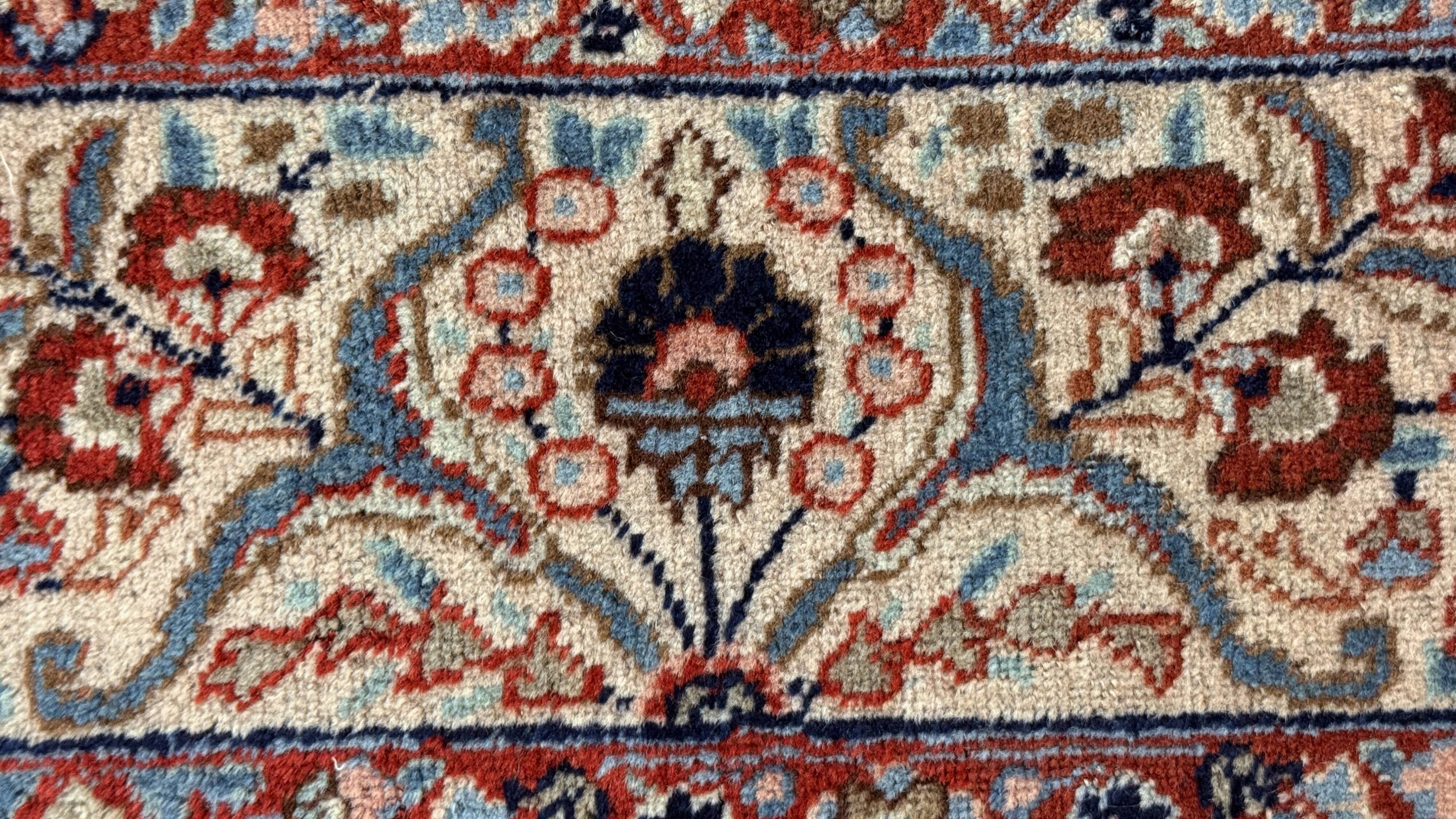 Large Handmade Turkish Wool Rug, 230 x 340 cm – Luxury Floral Rug Hand-Knotted