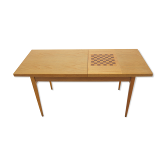 Midcentury Chess Table Made in Czechoslovakia, 1970s