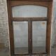 Pair of solid oak windows from the early 20th century.