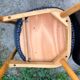 Set of 6 pegasus chairs Baumann skaï black
