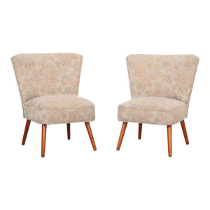 Ensemble de deux fauteuils en hêtre,