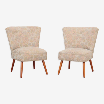 Set of two beech armchairs, Danish design, 1970s, production: Denmark