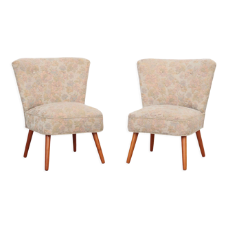 Set of two beech armchairs, Danish design, 1970s, production: Denmark