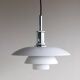 Poul Henningsen PH 4½-4 Glass Suspension Light by Louis Poulsen