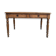 Antique pine desk - turned legs