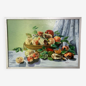 Fuentes Fruit Oil Painting