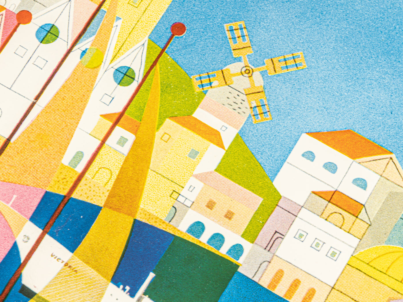 1960s poster, MS Victoria