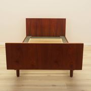 Teak bed, Danish design, 1960s, designer: Hans J. Wegner, manufacturer: Get