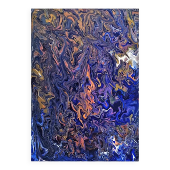 Unique abstract painting