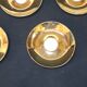 9 Moka Coffee Cups + Saucers Arabia Finland Mira Design Esteri Tomula