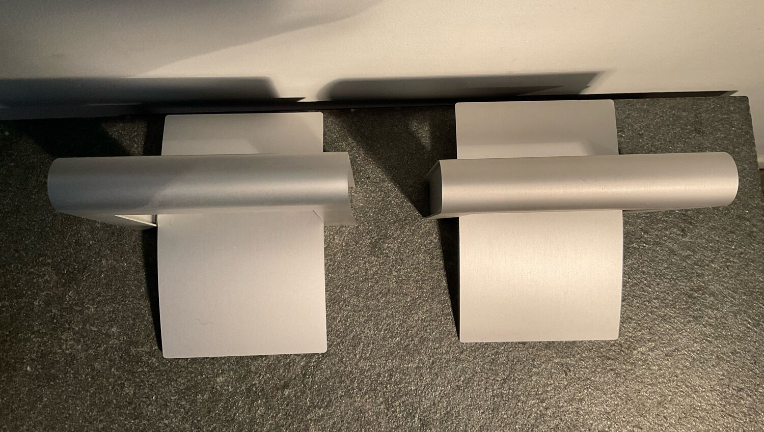 Pair of design wall lamps Delta light