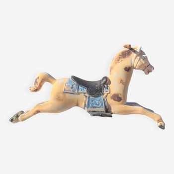 Fiberglass manege horse
