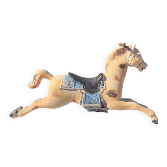 Fiberglass manege horse