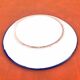 6 flat earthenware plates
