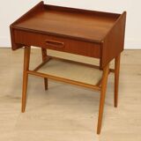 Scandinavian teak bedside table, 1960