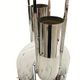 Murano Glass Chain Chandelier in Metal by Aldo Nason for Mazzega