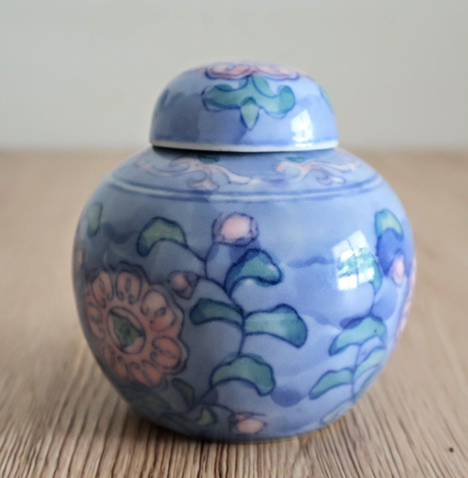 Japanese porcelain tea or ginger pot