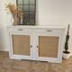 Buffet en bois 2 portes cannage