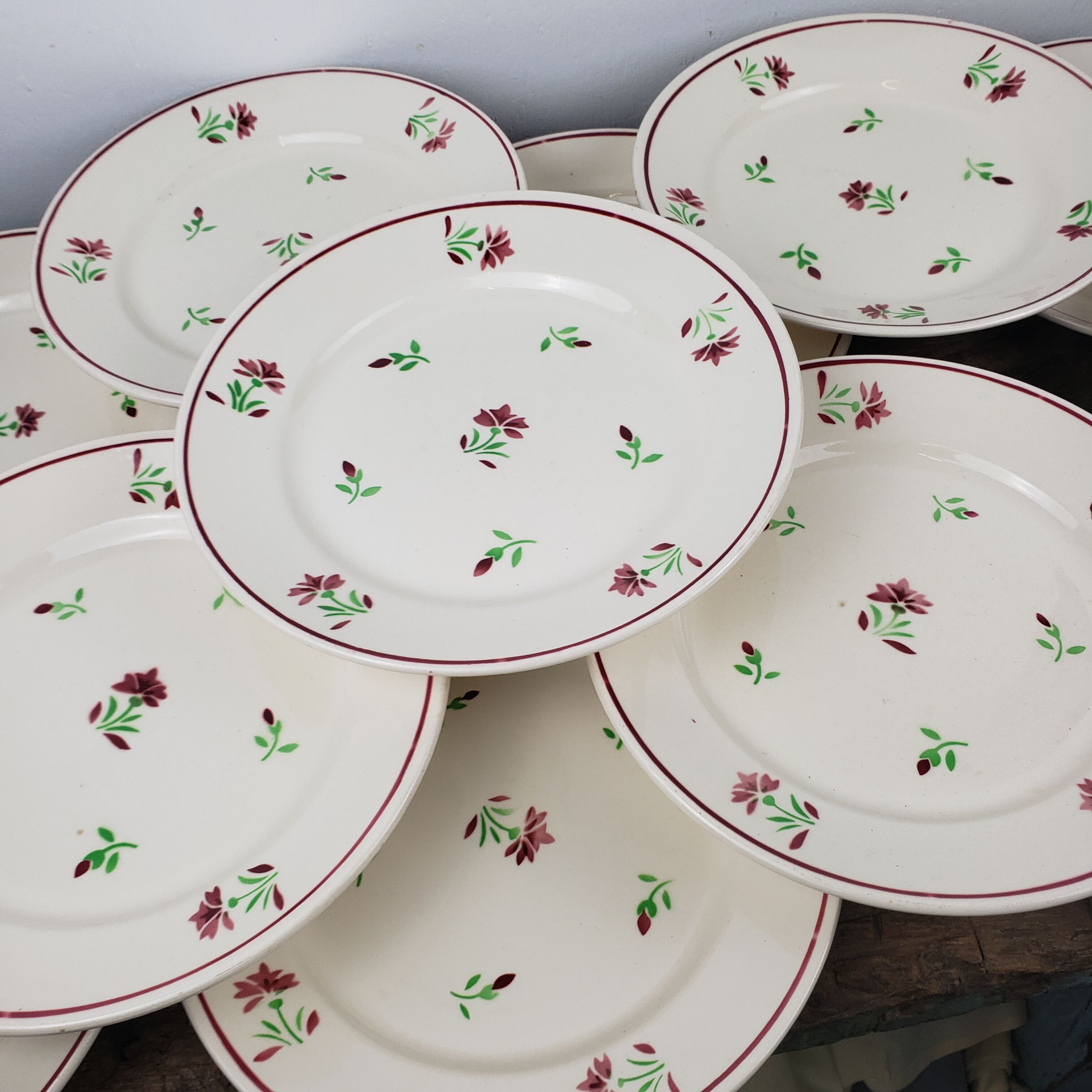 Flat plates x12 - Badonviller