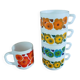 5 vintage cups in Arcopal/Lotus