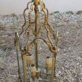 Antique lantern chandelier