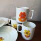 5 porcelain espresso cups