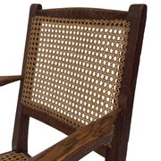 Art Deco easy chair minimalist oak wicker minimalist design