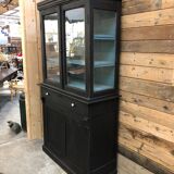 Old showcase patinated