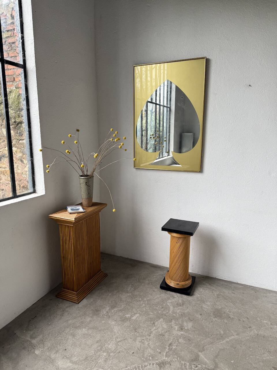 "Spike" mirror, 1970s design