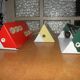 Three Sconces 1960-70, design "Anvia by JJM Hoogervorst" Netherlands