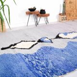 Unique handmade Berber rug 3x2 m