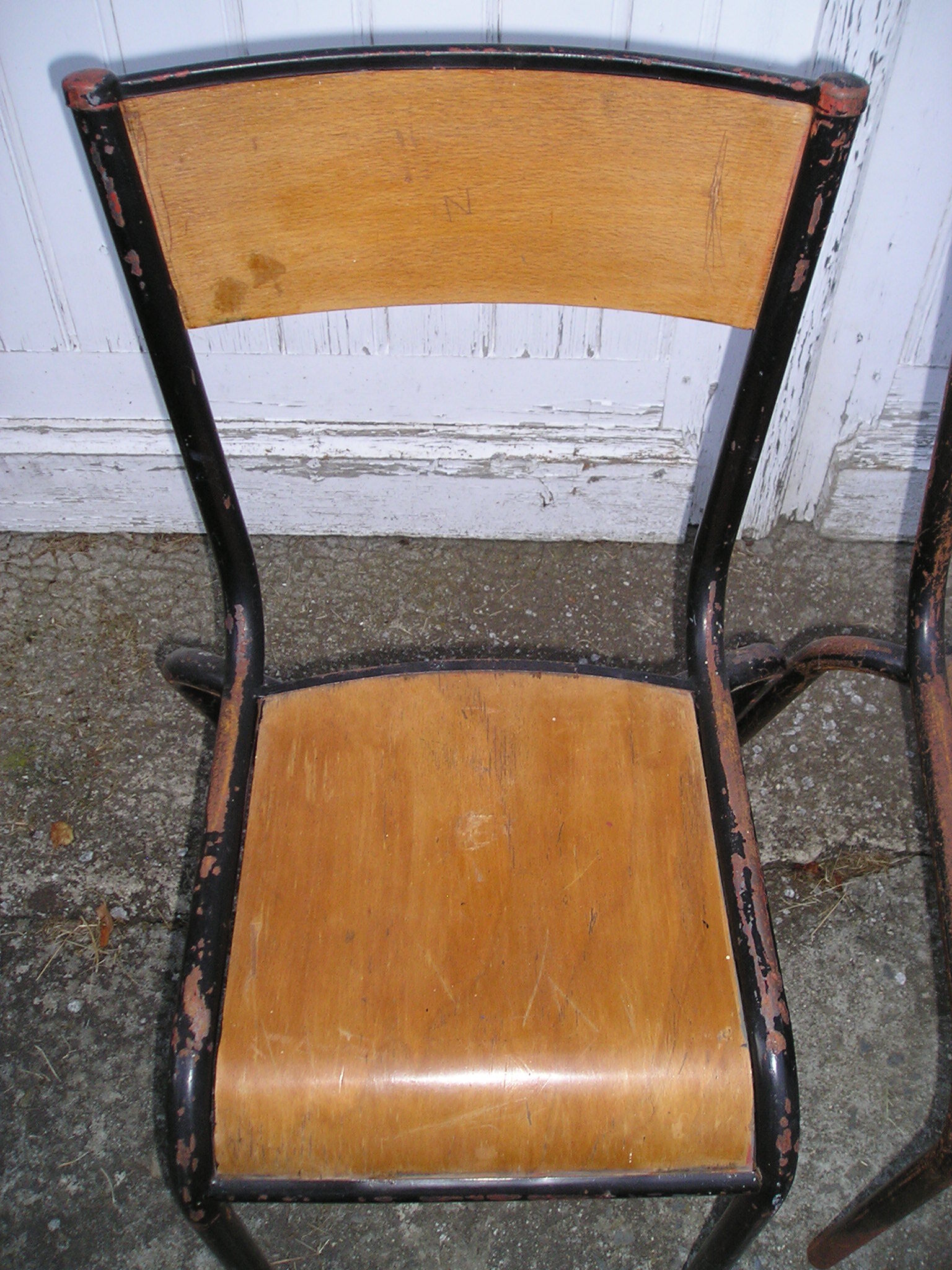 School table and its 2 Mullca chairs from the 60s/70s