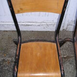 School table and its 2 Mullca chairs from the 60s/70s