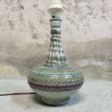 Glazed ceramic table lamp