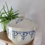 Stoneware soup tureen from Saint Uze