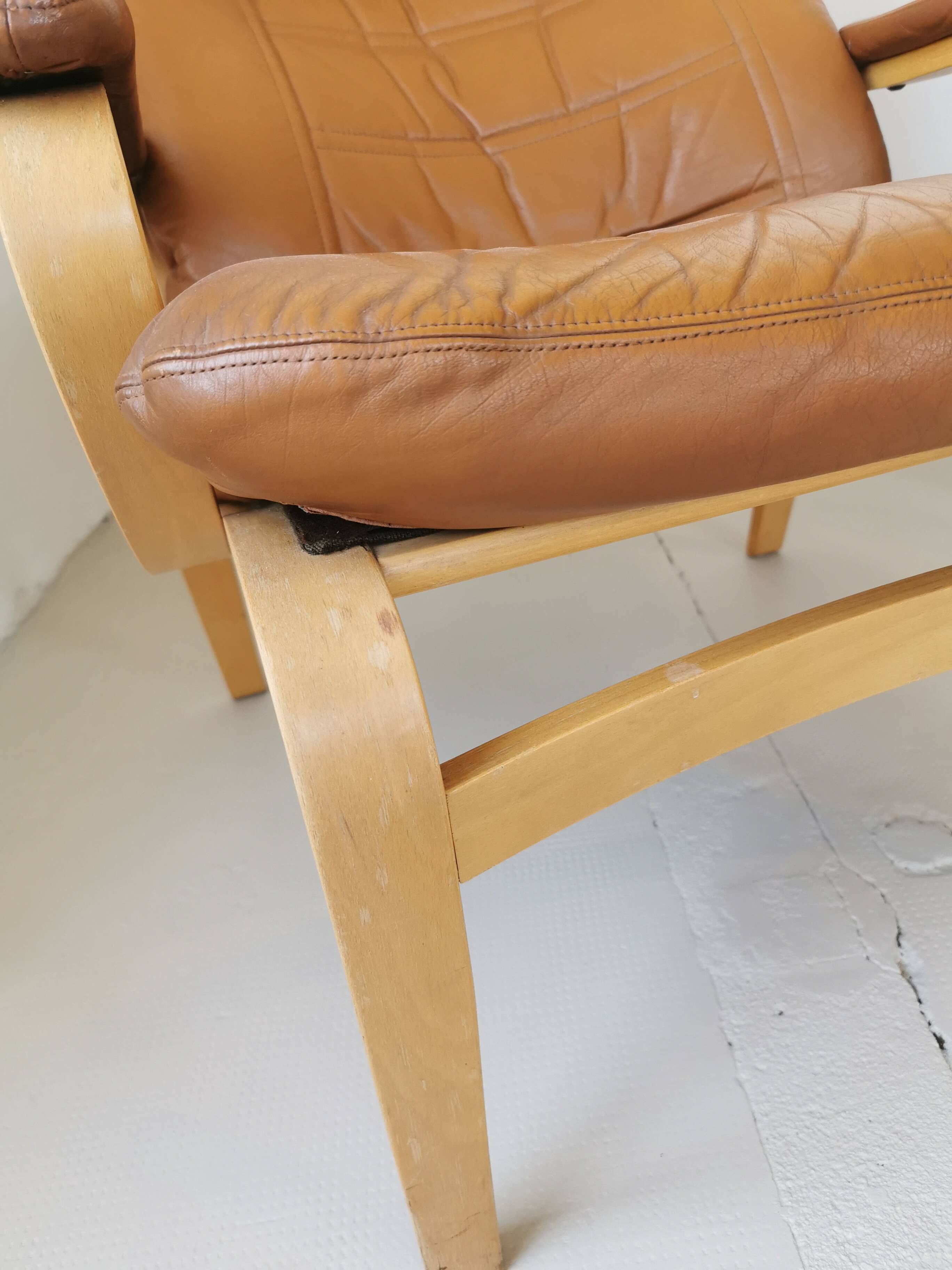 Pair of vintage Scandinavian armchairs