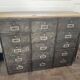 Renovated metal furniture with 15 roneo flaps.