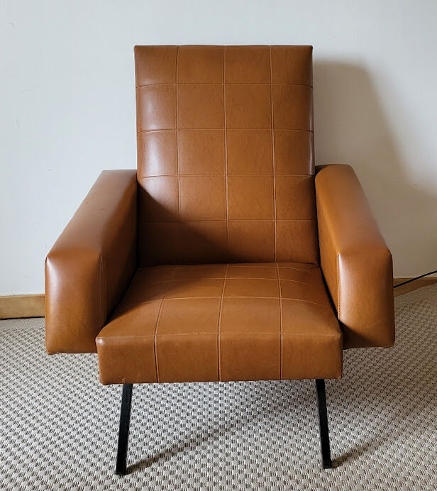 Vintage skai armchair