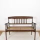 Stella cane bench, stamped