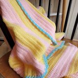 Couvre-lit bébé en crochet - Couverture bébé