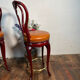 Tabourets de bar pivotants de style Art Decó vintage